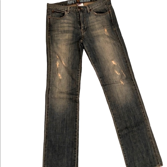 Peoples Liberation Distressed Jeans - Picture 1 of 6